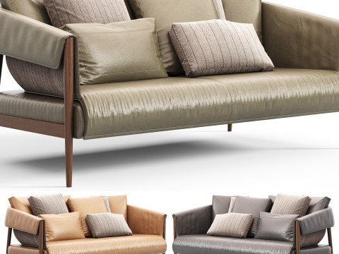 Frigerio Burton Sofa 3D Model