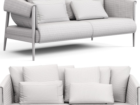Frigerio Burton Sofa 3D Model