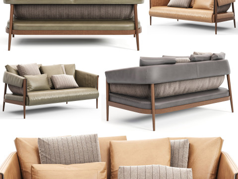 Frigerio Burton Sofa 3D Model