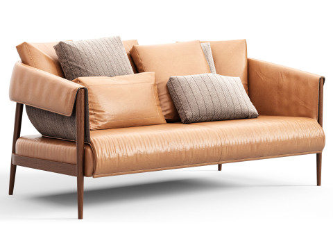 Frigerio Burton Sofa 3D Model