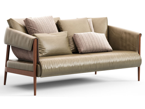 Frigerio Burton Sofa 3D Model