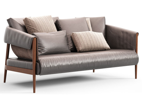 Frigerio Burton Sofa 3D Model