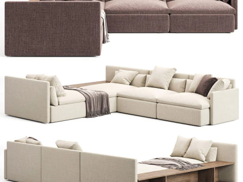 Frigerio Dominio Sofa 3D Model