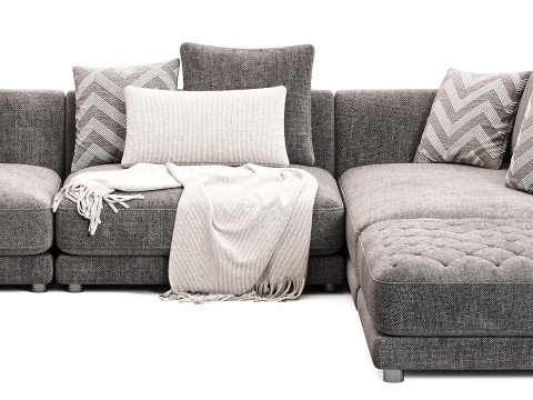 Frigerio Miller Corner Sofa Modelo 3D