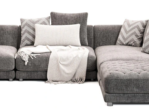 Frigerio Miller Corner Sofa 3D Model