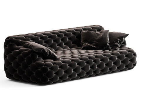 Meridiani Norton Capitonne Sofas 3Dモデル