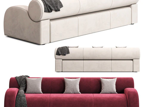 Meridiani Oscar Sofa 3D Model
