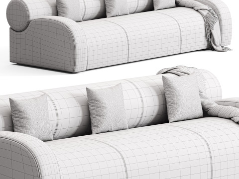 Meridiani Oscar Sofa 3D 모델