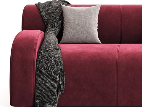 Meridiani Oscar Sofa 3D 모델