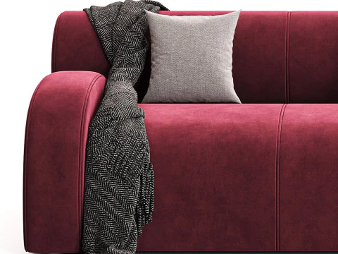 Meridiani Oscar Sofa 3D Model