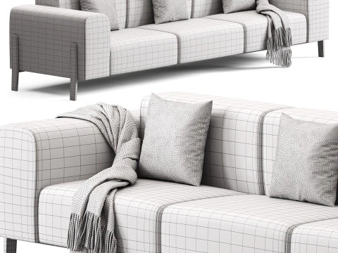 Pianca All-in Sofa 3D Model