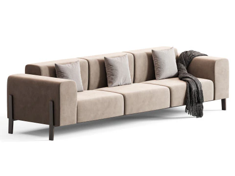 Pianca All-in Sofa 3D Model