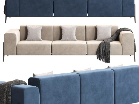 Pianca All-in Sofa 3D Model