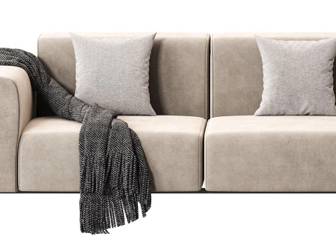 Pianca All-in Sofa 3D Model