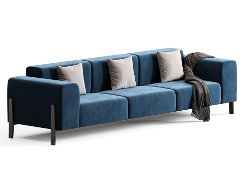 Pianca All-in Sofa 3D Model