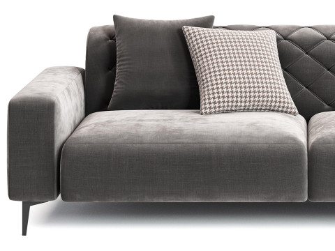Pianca Boston Capitonne Sofa 3Dモデル