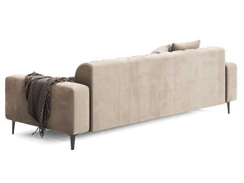 Pianca Boston Capitonne Sofa 3D Model
