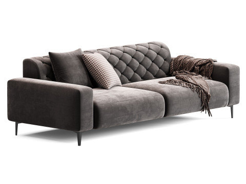 Pianca Boston Capitonne Sofa 3Dモデル