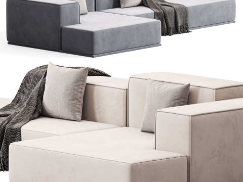 Pianca Delano Sofa 3D Model