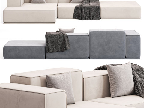 Pianca Delano Sofa Modello 3D