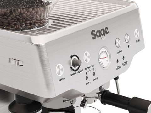 Sage the Barista Express Coffee Espresso Machine 3Dモデル