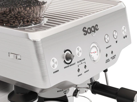 Sage the Barista Express Coffee Espresso Machine 3D Model