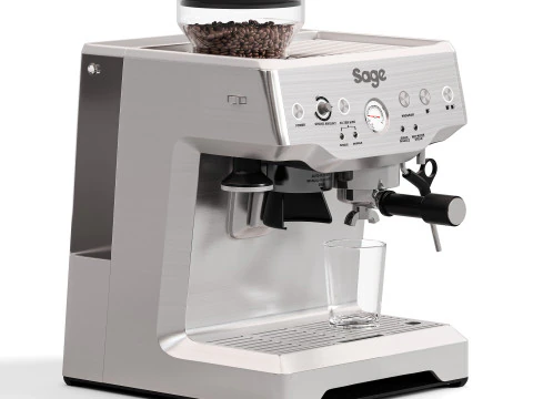Sage the Barista Express Coffee Espresso Machine 3D Model