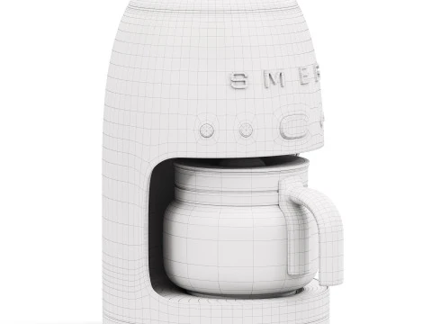 SMEG Damla Kahve Makinesi 3D Model