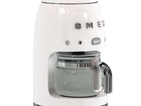 SMEG Drip Coffee Machine 3Dモデル