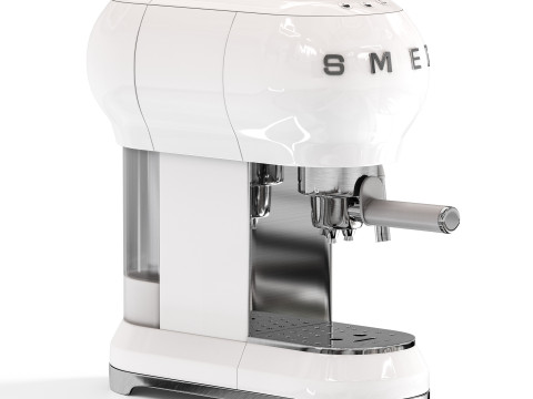 SMEG Manual espresso coffee machine 3D Model