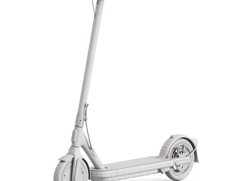 Xiaomi Electric Scooter 4 Pro 3D Model
