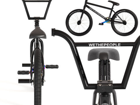 Wethepeople Reason BMX Bike 3D Модель
