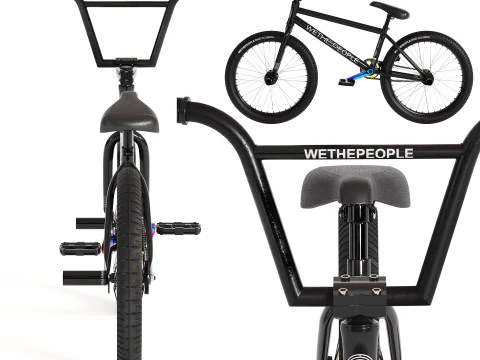 Wethepeople Reason BMX 自行车 3D 模型