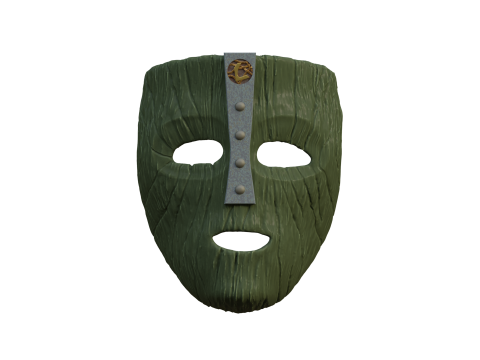 Mask of Loki - The Mask 1994 3Dプリントモデル