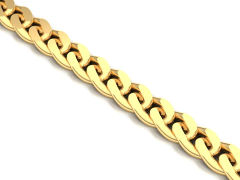 Łańcuch krawężnikowy Model 3D