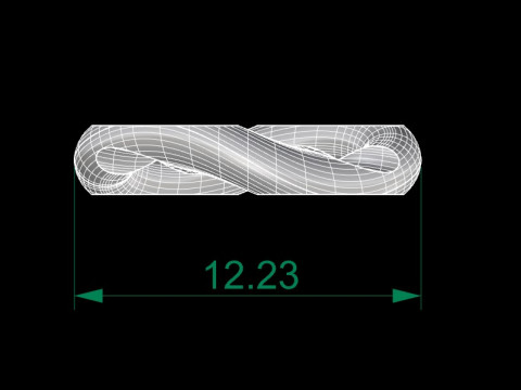 Curb chain 3D Model
