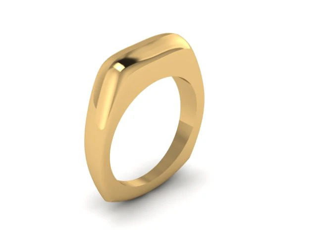 Award ring 3D Model .c4d .max .obj .3ds .fbx .stl .blend