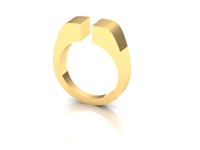 수상 반지 3D 모델 .c4d .max .obj .3ds .fbx .stl .blend 