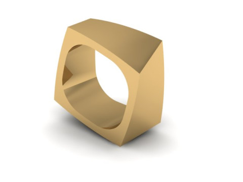Frank Gehry for Tiffany ring 3Dモデル