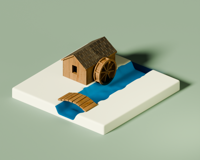 House 3D Model .c4d .max .obj .3ds .fbx .stl .blend 