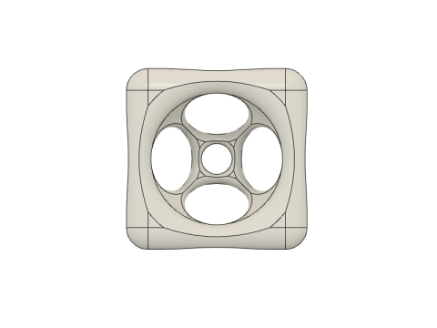Decorative cube 3Dプリントモデル