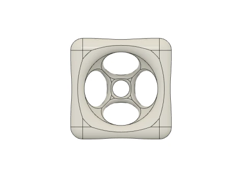 Decorative cube 3D Print Model
