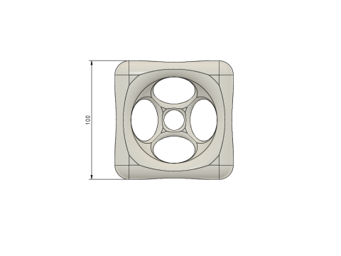 Decorative cube 3Dプリントモデル