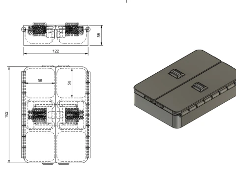 Safe box 3D Print Model