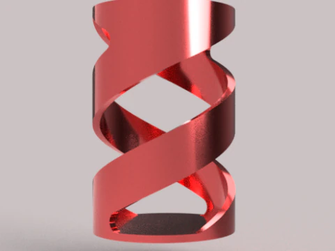 Dekoratif silindirler 3D Baskı Modeli