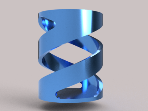 Decorative cylinders 3D प्रिंट मॉडल