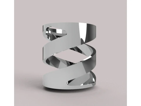 Dekoratif silindirler 3D Baskı Modeli