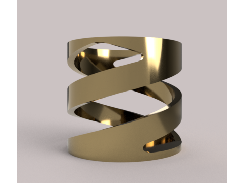 Decorative cylinders 3D प्रिंट मॉडल