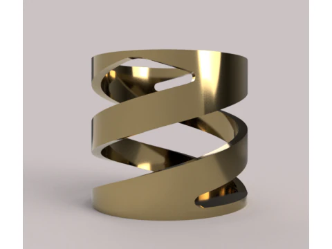 Dekoratif silindirler 3D Baskı Modeli