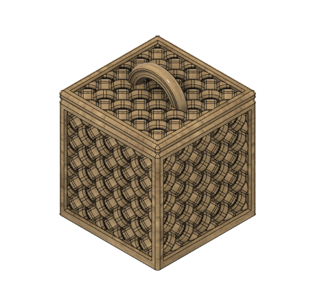 Decorative box 3Dプリントモデル .c4d .max .obj .3ds .fbx .stl .blend 